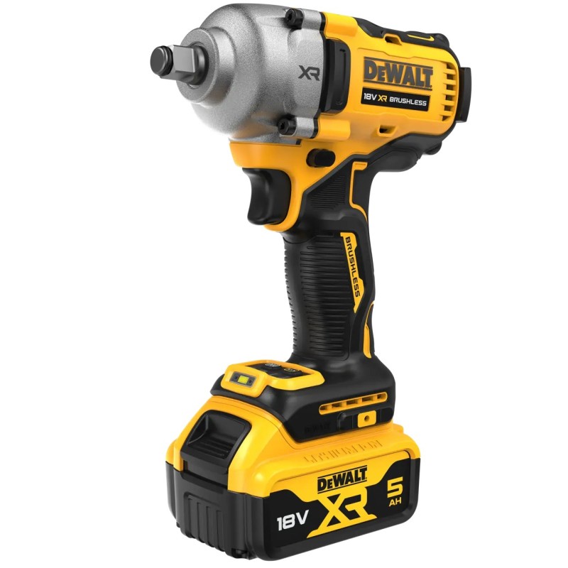 AVVITATORE AD IMPULSI 18V 1/2 812Nm BL 2x5Ah DEWALT DCF891P2T