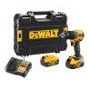 TRAPANO AVVITATORE PERCUSSIONE 18V 74Nm BL 2x5Ah DEWALT DCD799P2T