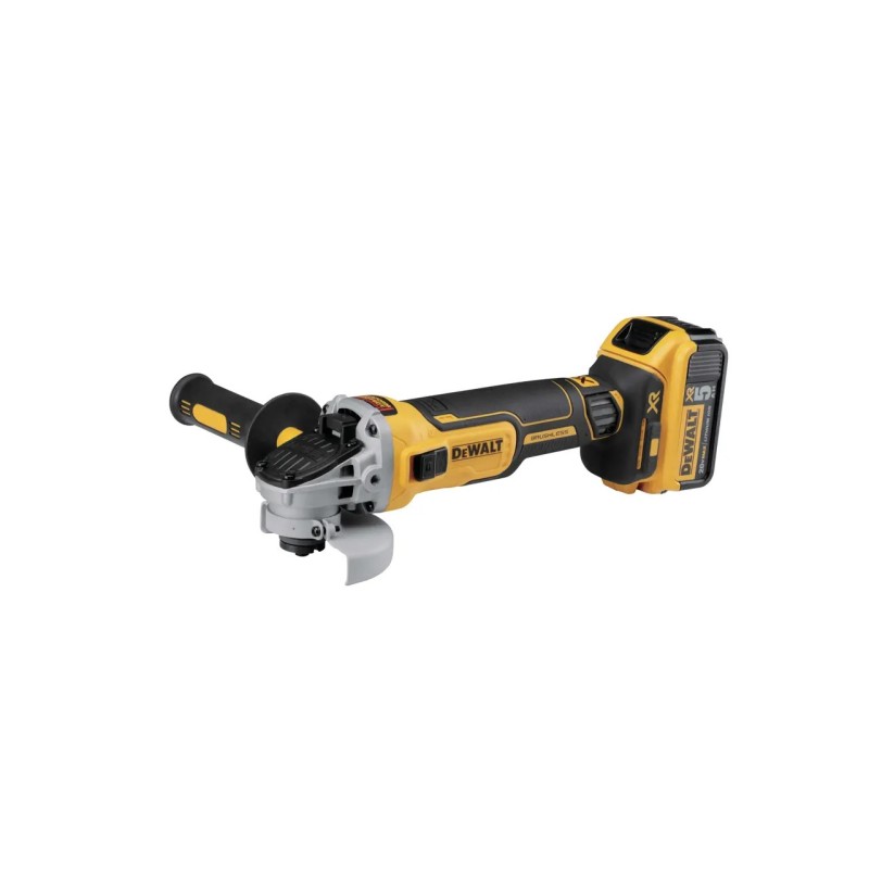 SMERIGLIATRICE ANGOLARE 125mm 18V BL SOLO CORPO DEWALT DCG405NT