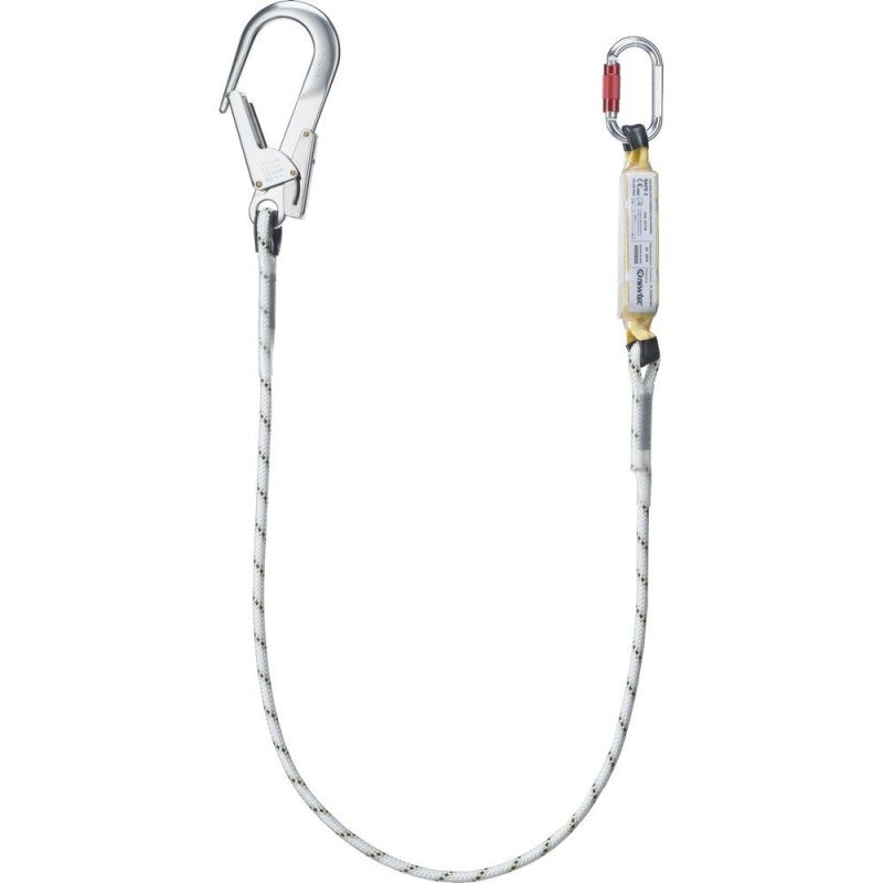 SAFE 2 CORDINO CON ASSORBITORE E 2 MOSCHETTONI