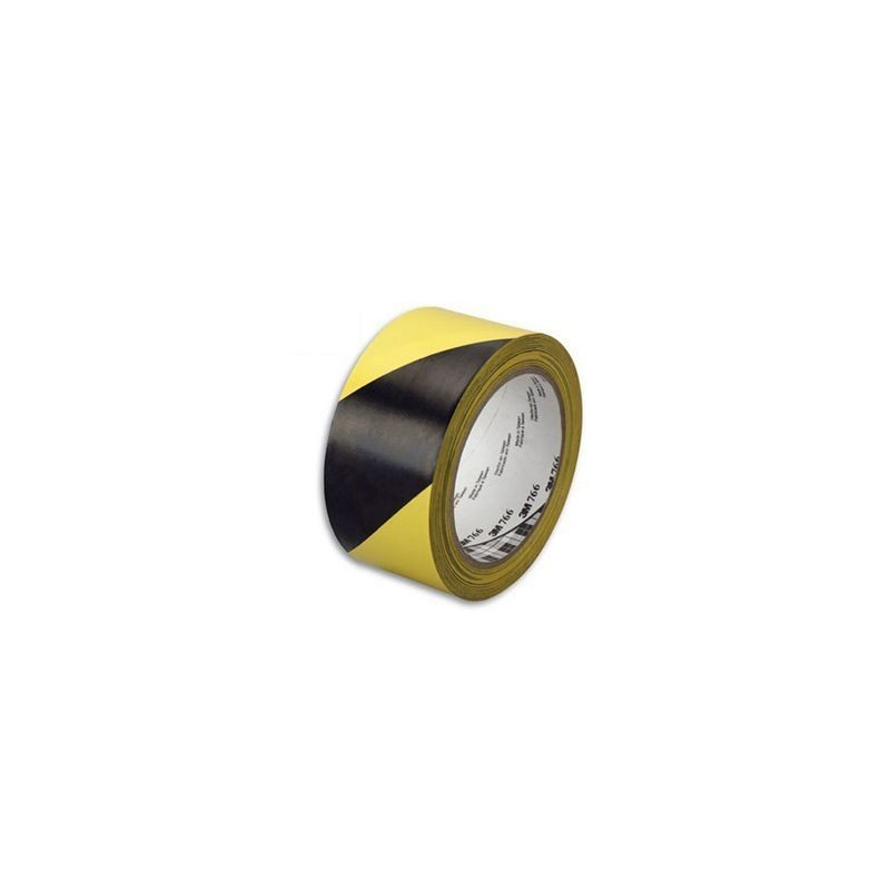 NASTRO ADESIVO VINILICO SEGNALETICO GIALLO/NERO